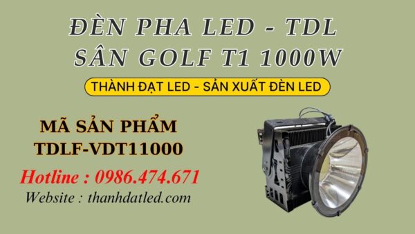 Đèn Pha Led Ngoài Trời 1000w T1