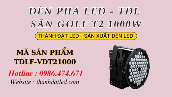 Đèn Pha Led Ngoài Trời 1000w T2