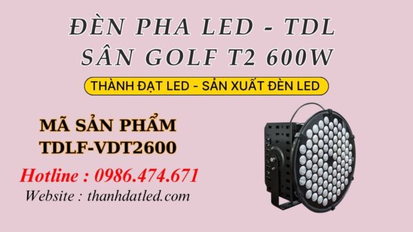 Đèn Pha Led Ngoài Trời 600w T2