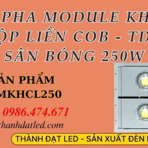 Đèn Led Pha Ngoài Trời 250w Module Liền COB