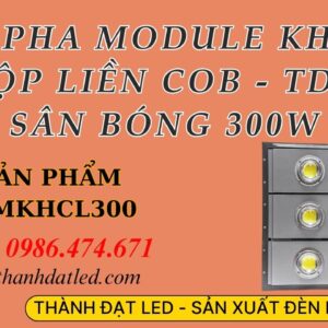 Đèn Led Pha Ngoài Trời 300w Module Liền COB