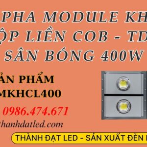 Đèn Led Pha Ngoài Trời 400w Module Liền COB