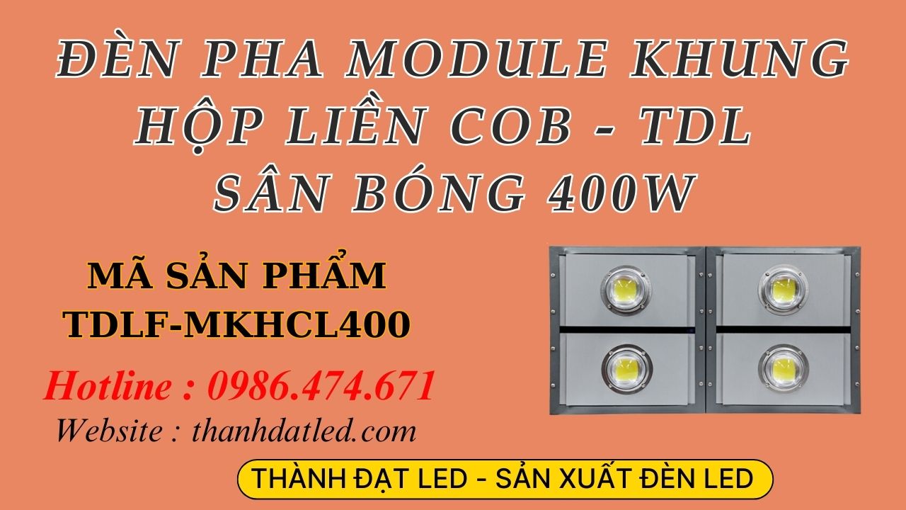 Đèn pha led sân bóng đá mini