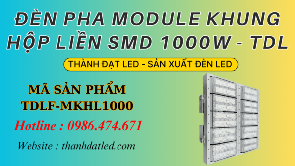 Đèn Led Pha Ngoài Trời 1000w Module Liền SMD