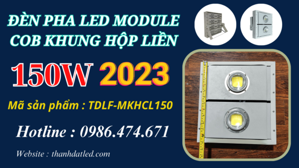 Đèn Led Pha Ngoài Trời 150w Module Liền COB