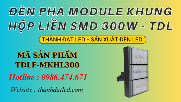 Đèn Led Pha Ngoài Trời 300w Module Liền SMD