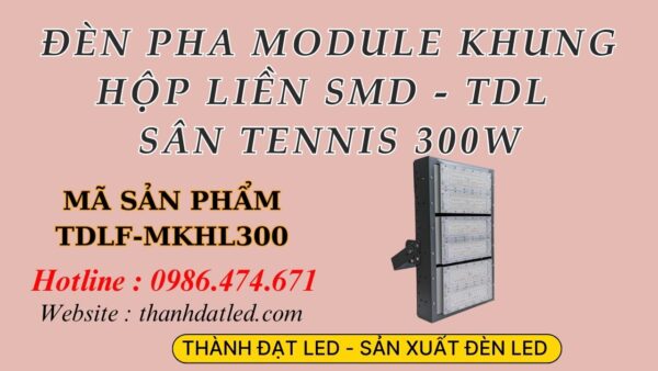 Đèn Led Pha Ngoài Trời 300w Module Liền SMD