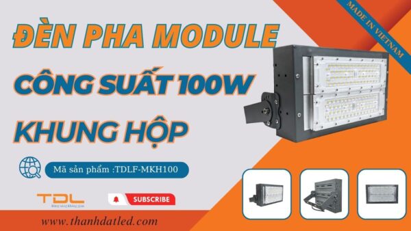 Đèn Pha LED Sân Thể Thao : Tennis, Bóng Đá, Cầu Lông, Bóng Chuyền, Golf 100w