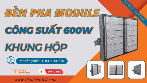 Đèn Pha LED Sân Thể Thao : Tennis, Bóng Đá, Cầu Lông, Bóng Chuyền, Golf 600w