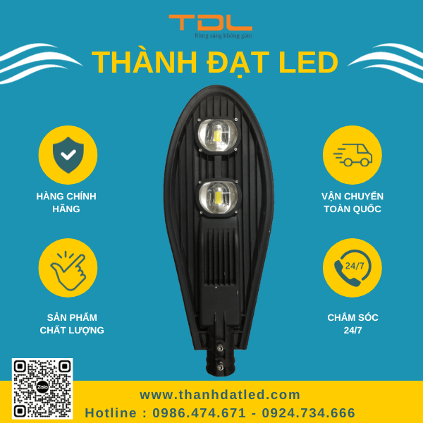 Đèn đường cao áp chiếc lá 60w