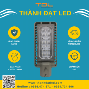 Đèn Led Chiếu Sáng Đường Phố BRP391 50w (TDLD391-50) Thành Đạt Led