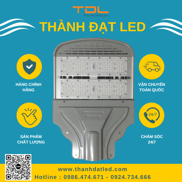 Đèn Led Chiếu Sáng Đường SMD M13 100w (TDLDD13-100) Thành Đạt Led