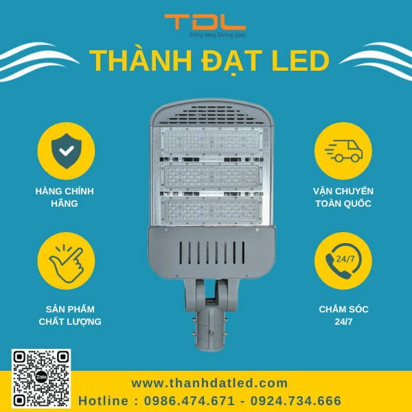 Đèn Led Chiếu Sáng Đường SMD M14 150w (TDLDD14-150) Thành Đạt Led