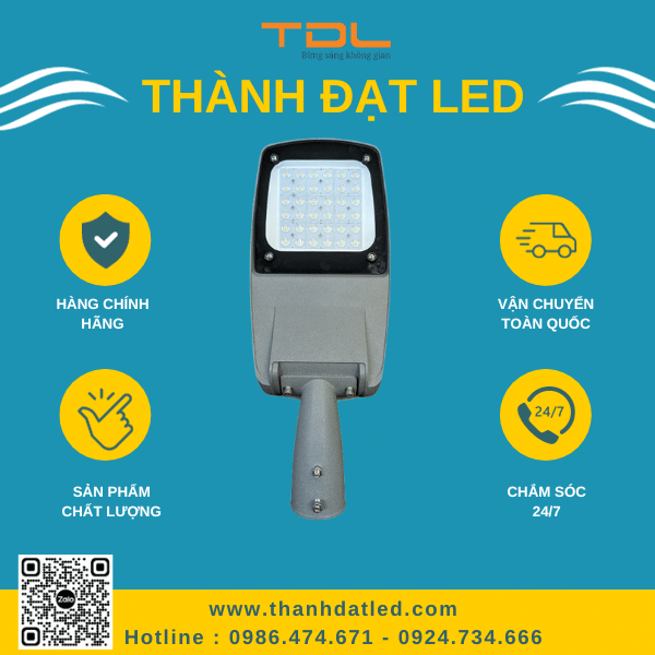 Đèn Led Chiếu Sáng Đường SMD M21 100w (TDLDD21-100) Thành Đạt Led