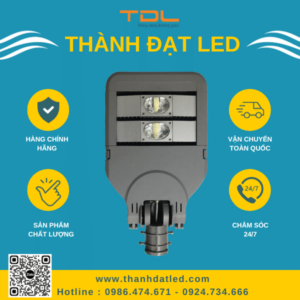 Đèn Led Chiếu Sáng Đường COB M1 100w (TDLDD1-100) Thành Đạt Led