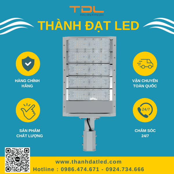 Đèn Led Chiếu Sáng Đường SMD M4 250w (TDLDD4-250) Thành Đạt Led