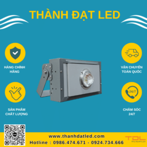 Đèn Pha Module 100w COB (TDLF-MKHCL100) Khung Hộp Liền Thành Đạt Led