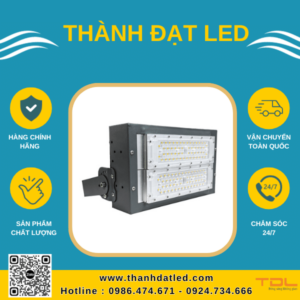 Đèn Pha Led Module 100w SMD (TDLF-MKH100) Khung Hộp - Thành Đạt Led