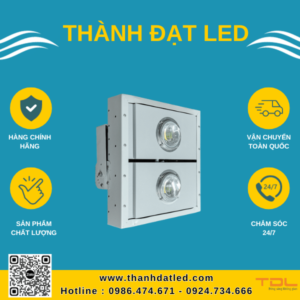 Đèn Pha Module 200w COB (TDLF-MKHCL200) Khung Hộp Liền Thành Đạt Led