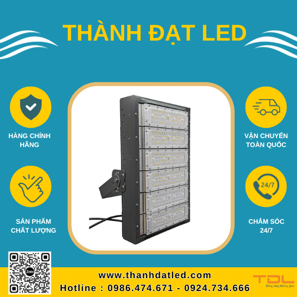 Đèn Pha Led Module 300w SMD (TDLF-MKH300) Khung Hộp - Thành Đạt Led