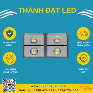 Đèn Pha Module 500w COB (TDLF-MKHCL500) Khung Hộp Liền Thành Đạt Led