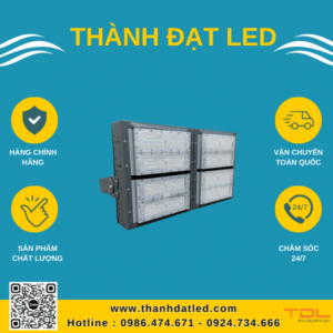 Đèn Pha Module 500w SMD (TDLF-MTT500) Khung Hộp Liền Thành Đạt Led