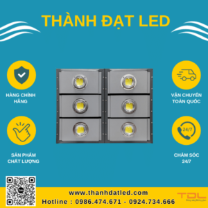 Đèn Pha Module 600w COB (TDLF-MKHCL600) Khung Hộp Liền Thành Đạt Led