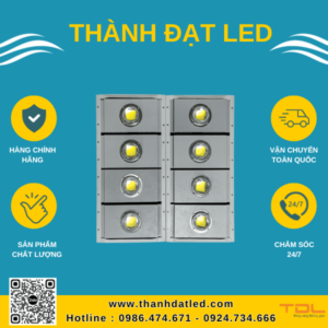 Đèn Pha Module 800w COB (TDLF-MKHCL800) Khung Hộp Liền Thành Đạt Led