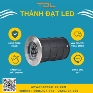 Đèn Led Âm Đất Chỉnh Hướng 18w (TDLAD-RH18) Thành Đạt Led