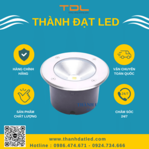 Đèn Led Âm Đất Tròn COB 20w (TDLAD-T20) Thành Đạt Led