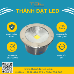 Đèn Led Âm Đất Tròn COB 30w (TDLAD-T30) Thành Đạt Led