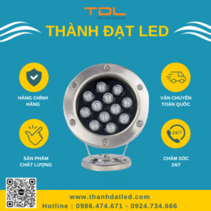 Đèn Led Âm Nước 12w (TDLAN-D12) Thành Đạt Led