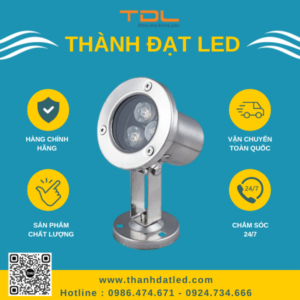 Đèn Led Âm Nước 3w (TDLAN-D3) Thành Đạt Led