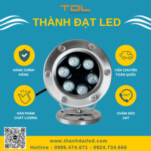 Đèn Led Âm Nước 6w (TDLAN-D6) Thành Đạt Led