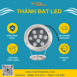 Đèn Led Âm Nước 9w (TDLAN-D9) Thành Đạt Led