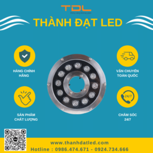 Đèn Led Âm Nước Bánh Xe 24w (TDANB24) Thành Đạt Led