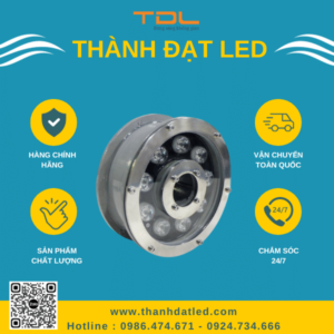 Đèn Led Âm Nước Bánh Xe 9w (TDANB9) Thành Đạt Led