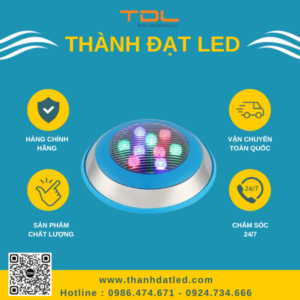 Đèn Led Chiếu Sáng Âm Nước Bể Bơi 18w (TDBB18) Thành Đạt Led