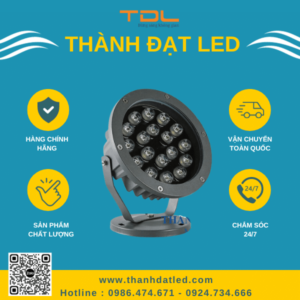 Đèn Led Chiếu Cây Sân Vườn 18w (TDRCY18)Thành Đạt Led