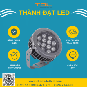 Đèn Led Chiếu Cây Sân Vườn SMD 12w (TDLCC-SMD12)Thành Đạt Led