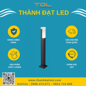 Đèn Led Nấm Sân Vườn Pha Lê 7W (40cm) (TDL-NSVPL7W40)Thành Đạt Led