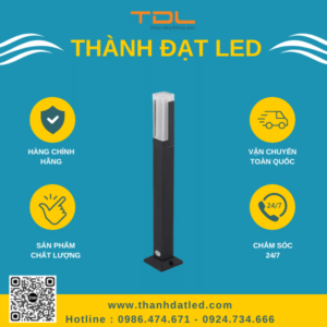 Đèn Led Nấm Sân Vườn Pha Lê 7W (80cm) (TDL-NSVPL7W80)Thành Đạt Led