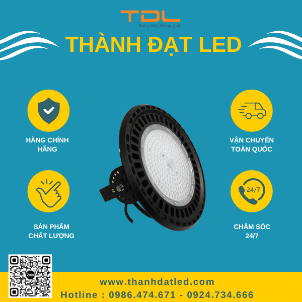 Đèn Led Nhà Xưởng SMD UFO 150w X1 (TDLX1-150) Thành Đạt Led