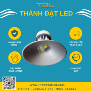 Đèn Led Nhà Xưởng Highbay UFO 100w (TDLXC-D100) Thành Đạt Led