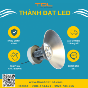 Đèn Led Nhà Xưởng Highbay UFO 150w (TDLXC-D150) Thành Đạt Led