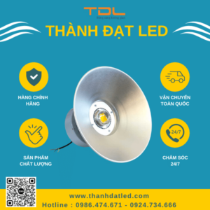 Đèn Led Nhà Xưởng Highbay UFO 50w (TDLXC-D50) Thành Đạt Led