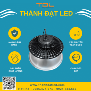 Đèn Led Nhà Xưởng COB UFO 200W M1 (TDLM1C-200) Thành Đạt Led