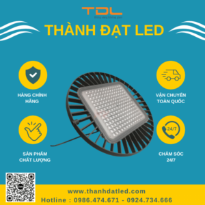 Đèn Led Nhà Xưởng SMD UFO 150w X3 (TDLX3-150) Thành Đạt Led