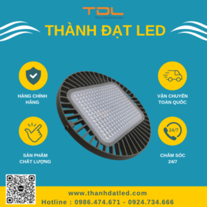 Đèn Led Nhà Xưởng SMD UFO 200w X3 (TDLX3-200) Thành Đạt Led