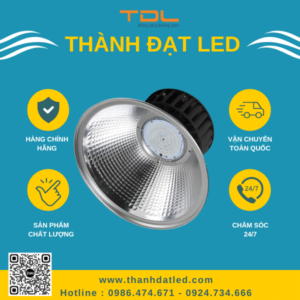 Đèn Led Nhà Xưởng SMD UFO 150W X4 (TDLX4-150) Thành Đạt Led